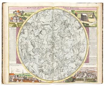 (CELESTIAL.) Johann Gabriel Doppelmayr. Atlas Coelestis in Quo Mundus Spectabilis et in Eodem Stellarum Omnium Phoenomena Notabilia.